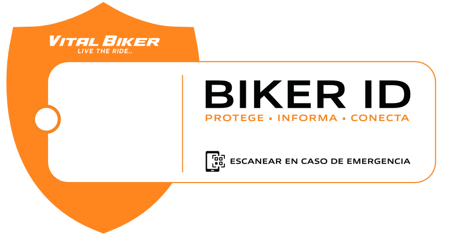 Sticker Vital Biker — producto que entregas en recogida